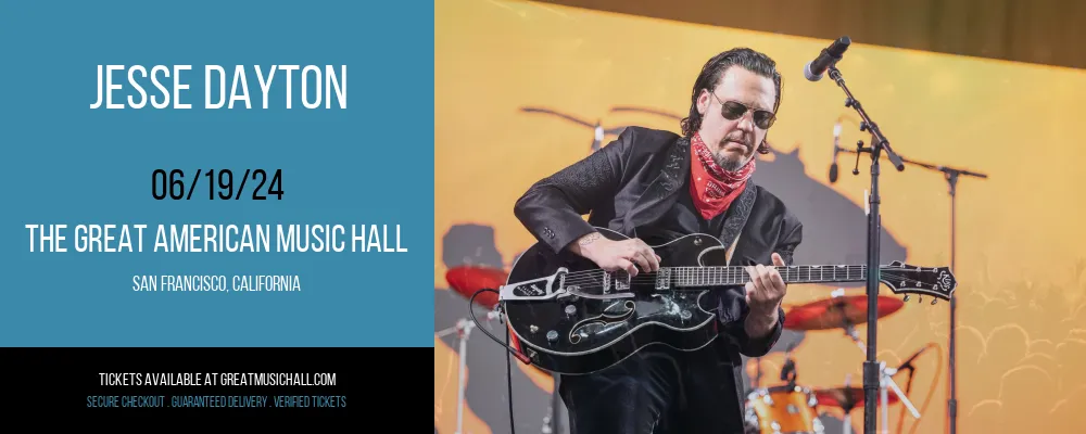 Jesse Dayton at The Great American Music Hall